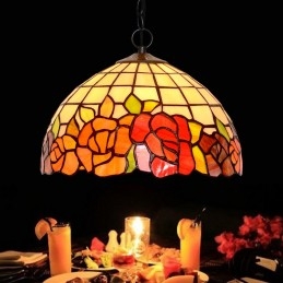 Lampe de table en verre...