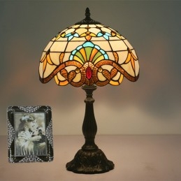 Lampe de table Tiffany de...