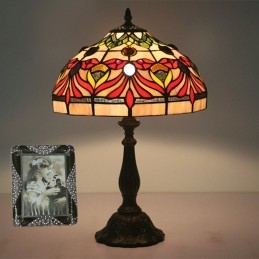 Lampe de table Tiffany en...