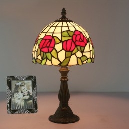 Lampe de table Tiffany en...