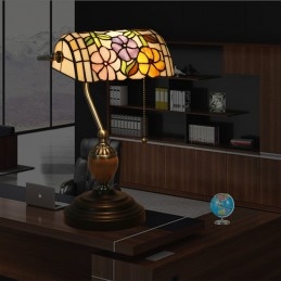 Lampe de table Tiffany en...