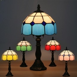 Lampe de table Tiffany en...