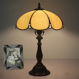 Lampe de table Tiffany en...