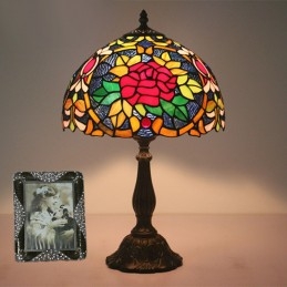 Lampe de table Tiffany en...