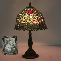 Lampe de table Tiffany en...