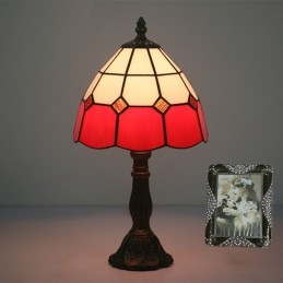 Lampe de table Tiffany en...