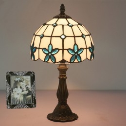 Lampe de table Tiffany en...