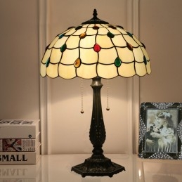 Lampe de table Tiffany en...