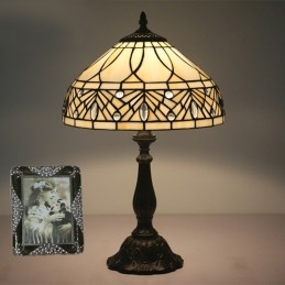 Lampe de table Tiffany en...