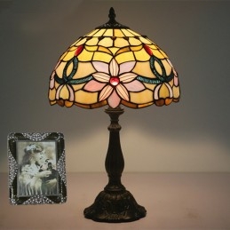 Lampe de table Tiffany en...