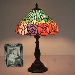 Lampe de table Tiffany en...