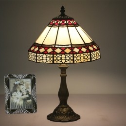 Lampe de table Tiffany en...