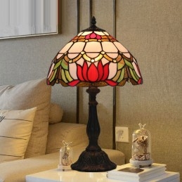 Lampe de table Tiffany en...