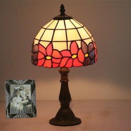 Lampe de table Tiffany en...