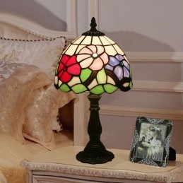 Lampe de table Tiffany en...