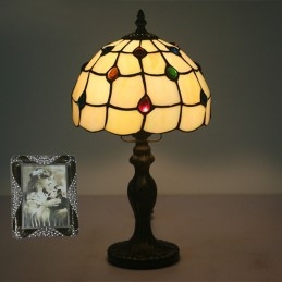 Lampe de table Tiffany en...