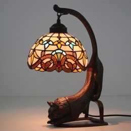 Lampe de table Tiffany en...