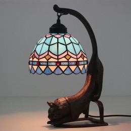 Lampe de table Tiffany en...