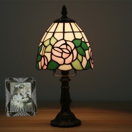 Lampe de table Tiffany en...