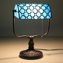 Lampe de table Tiffany Bank...