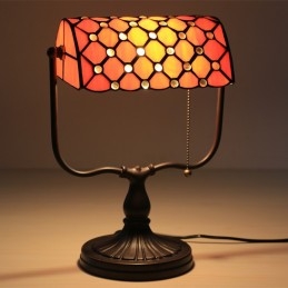 Lampe de table Tiffany Bank...