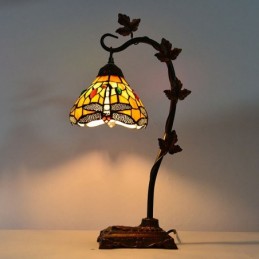 Lampe de Table en vitrail...