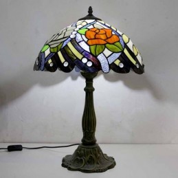 Lampe de table rustique en...