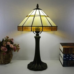 Lampe de table jaune de...