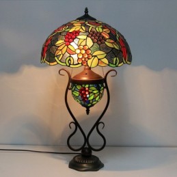 Lampe de Table en vitrail...