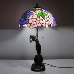 Lampe Tiffany de 16 pouces,...