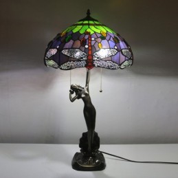 Lampe Tiffany de 16 pouces,...