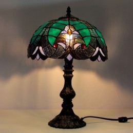 Lampe de table en verre...