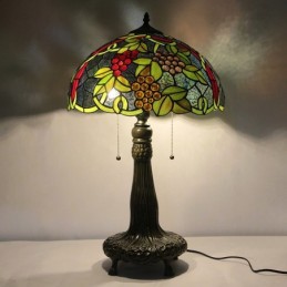 Lampe Tiffany en verre...