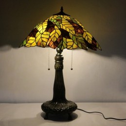 Lampe Tiffany en verre...